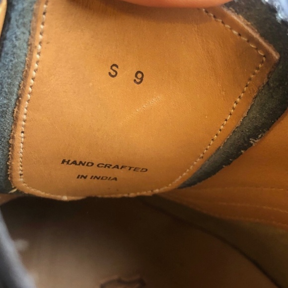 Style 202 B, Blk Polished Leather Brogue Shoes | UK 9 | US 10 | - Picture 10 of 15